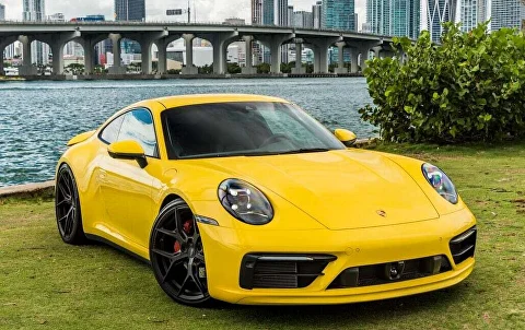 Porsche 911 Yellow 2022 — фото из каталога MHP Miami