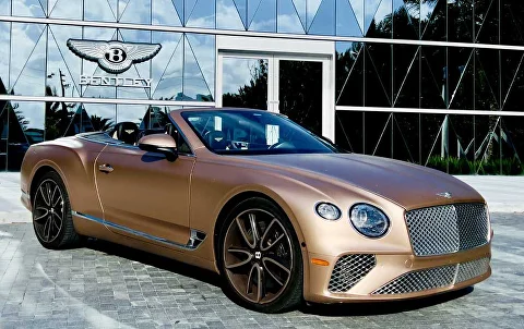 Bentley GTC Mulliner Gold — фото из каталога MHP Miami