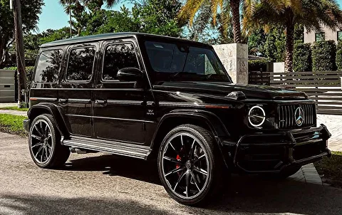 Mercedes G63 BLACK — фото из каталога MHP Miami