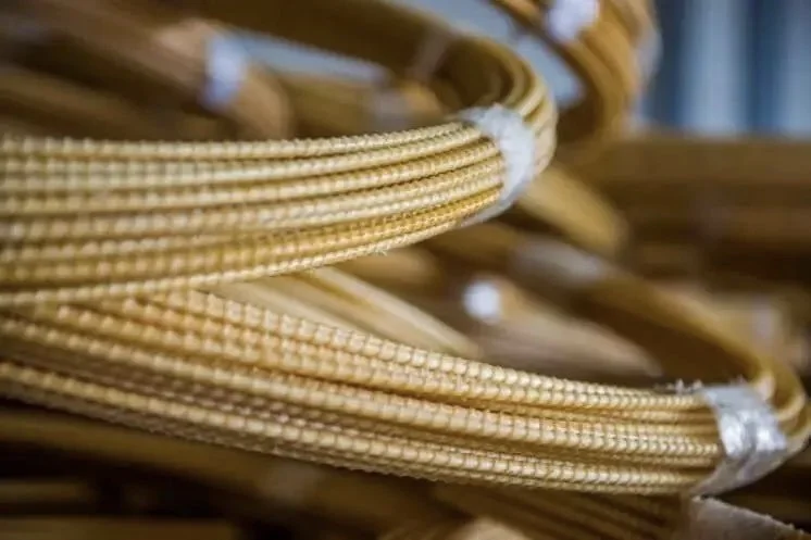 Композитна арматура жовта в бухтах