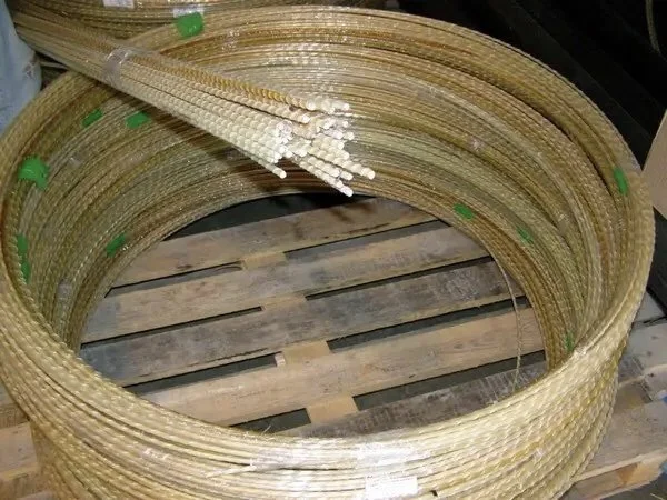 Композитна арматура жовта в бухтах