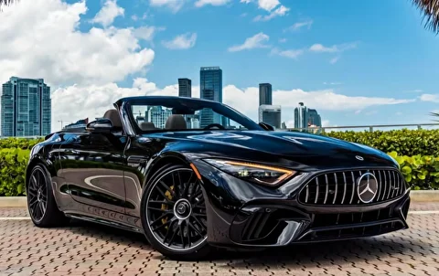 Mercedes-Benz SL Black 2023 — фото из каталога MHP Miami