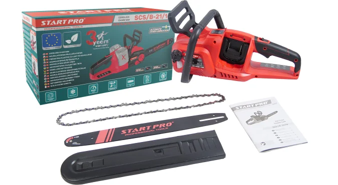 Акумуляторна пилка Start Pro SCS/B-21/16 комплектація