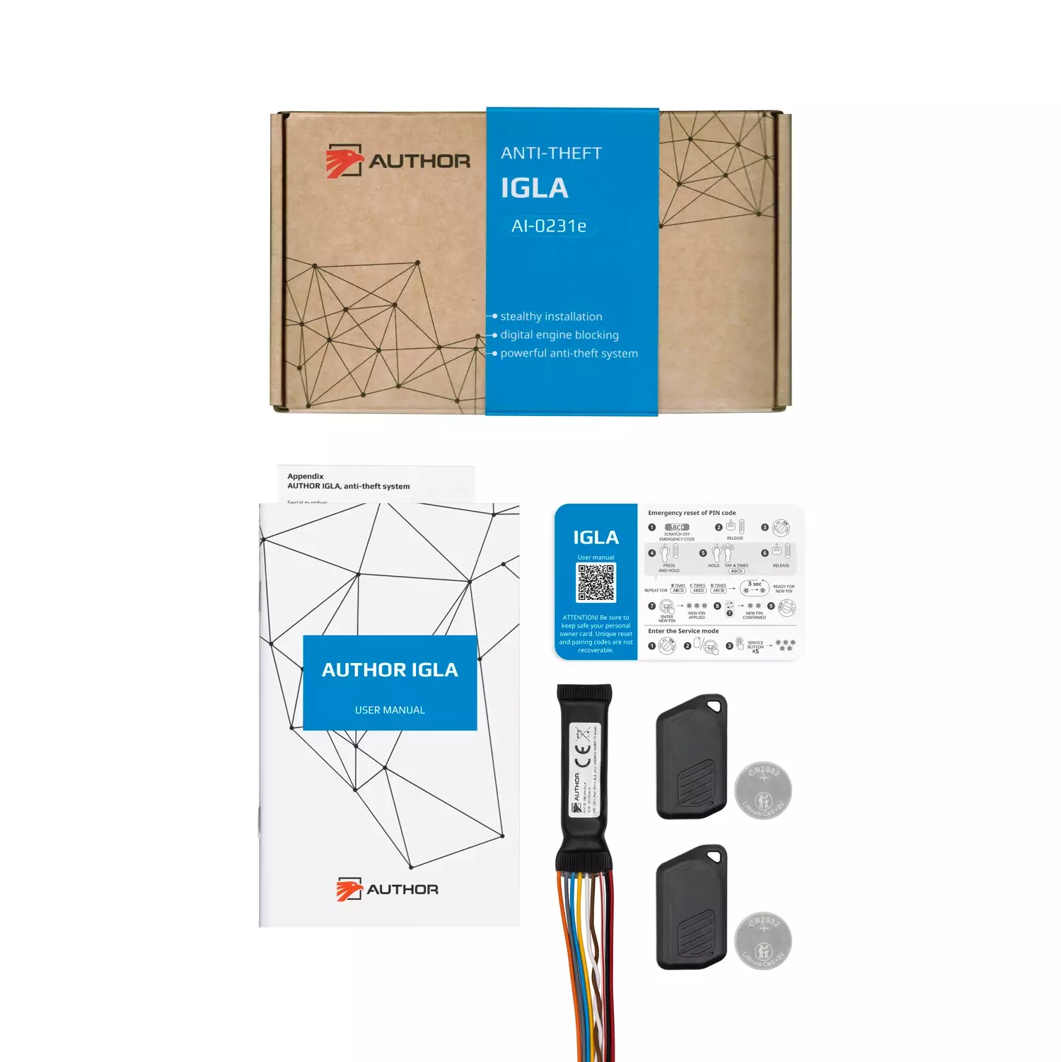 Igla by AUTHOR — Anti-Theft Systems and Intelligent Automotive