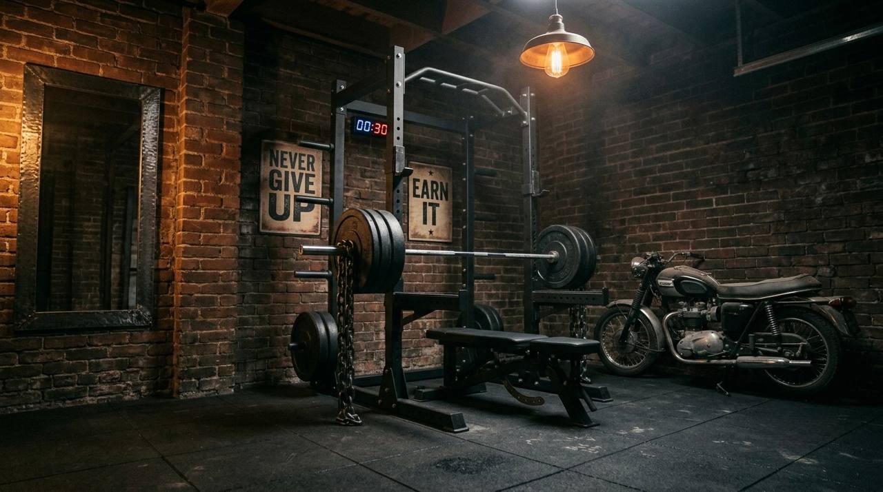 The Essentials Garage Gym by Aleksei Mirko
