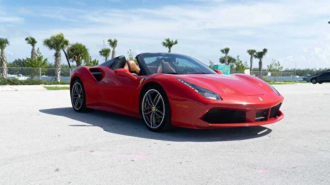 Ferrari 488 Spider Red — фото из каталога MHP Miami