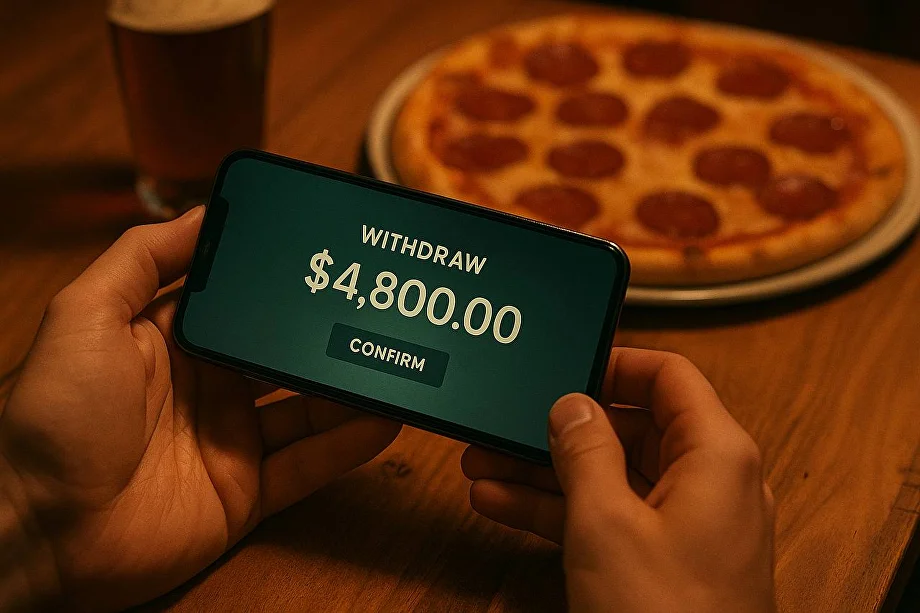 Pizza booth