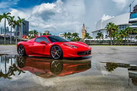 Ferrari 458 Spider Red — фото из каталога MHP Miami