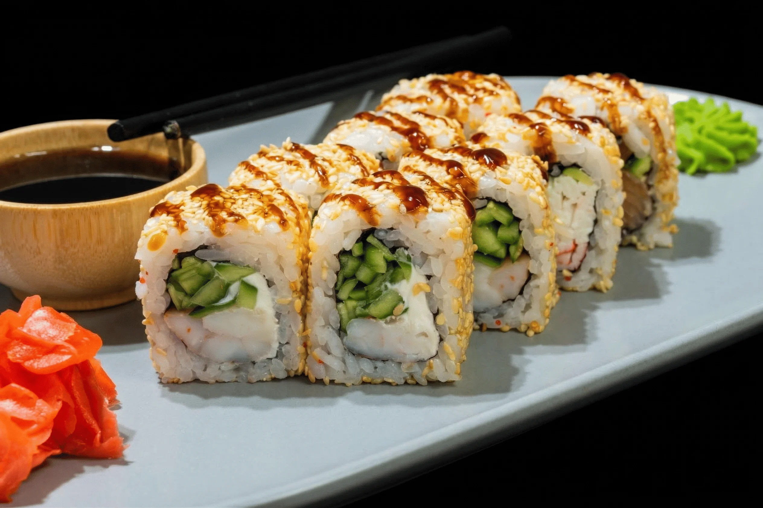 С креветкой