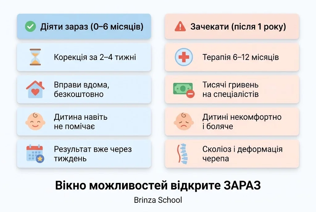 Порівняння: діяти зараз чи чекати