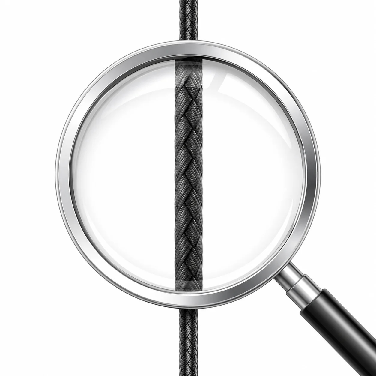 Katran Braided shock leader - Record straight braided leader