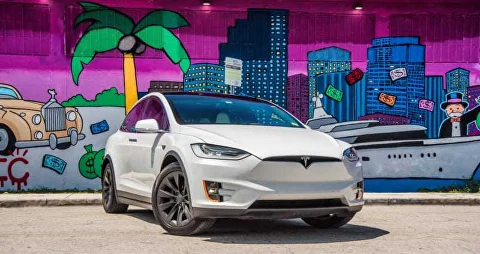 Tesla model X 2019 — фото из каталога MHP Miami