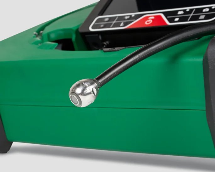 Integrated Push Cable with Flexible Neck and Camera Head to Inspect Plumbing Pipes with Multiple Bends