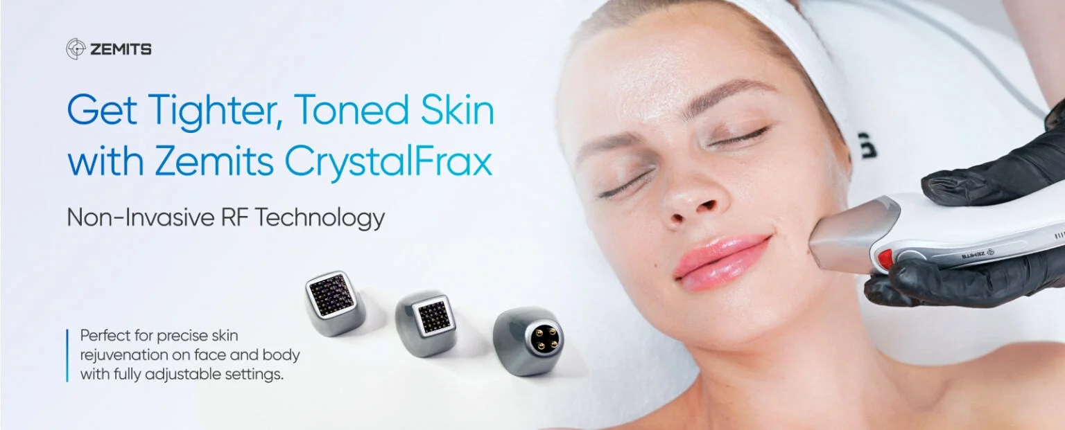 Zemits CrystalFrax Pro 3-in-1 Fractional RF System| Esthetic Spa