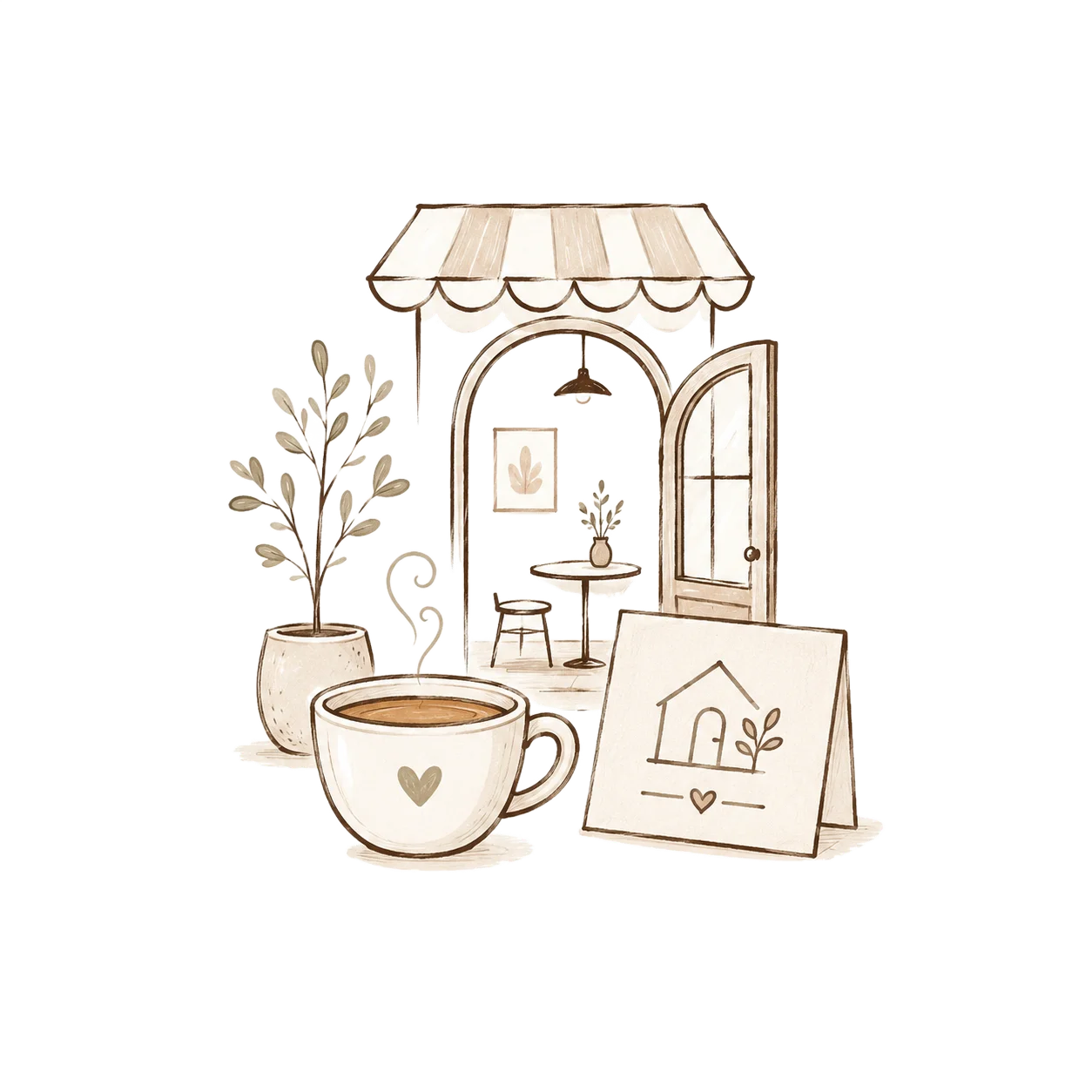 For spaces