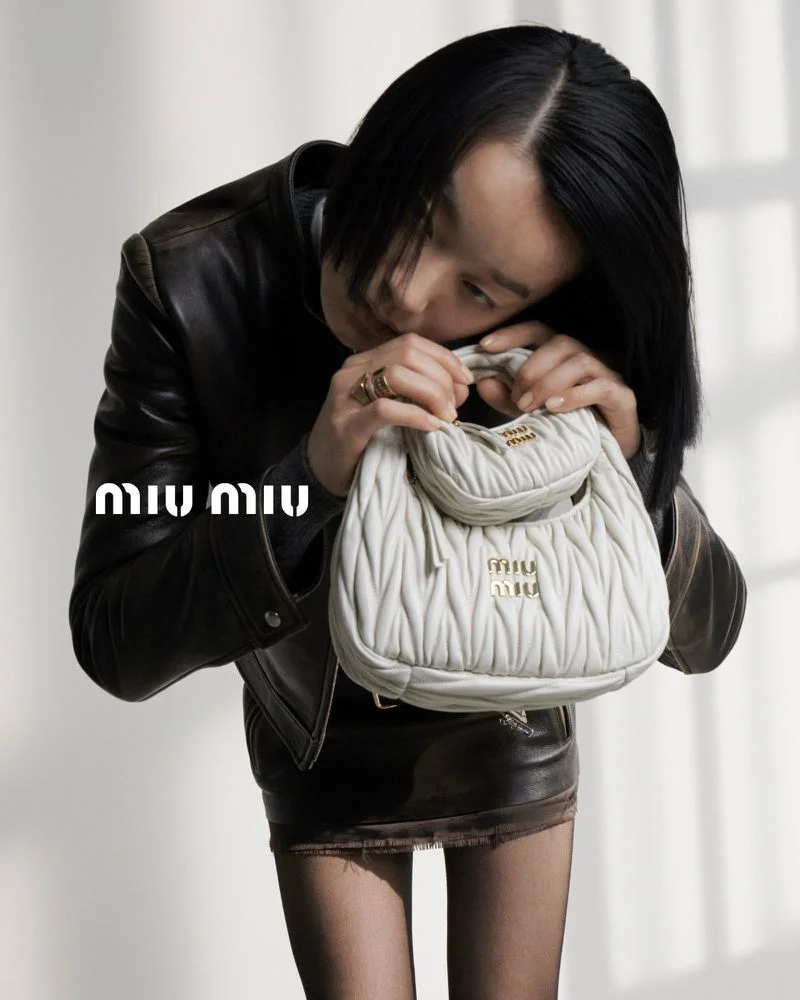 Miu miu logo bag sale