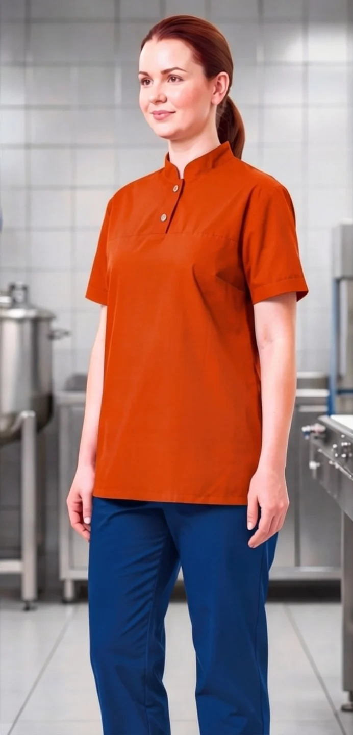 FoodMaker կարճաթև համազգեստ սննդի ոլորտի համար