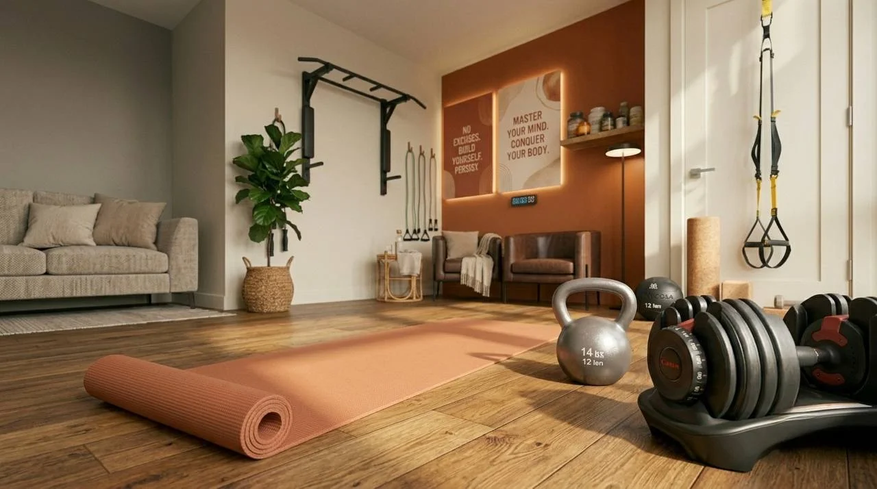 The Compact Apartment Gym by Aleksei Mirko