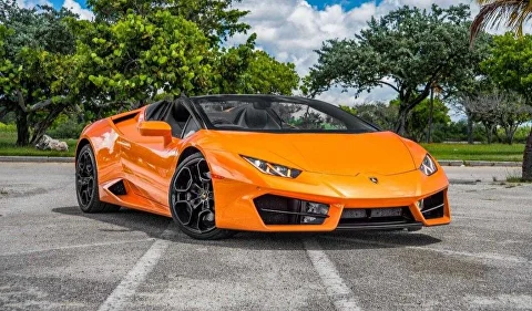 Lamborghini Huracan LP610 Spyder Orange — фото из каталога MHP Miami