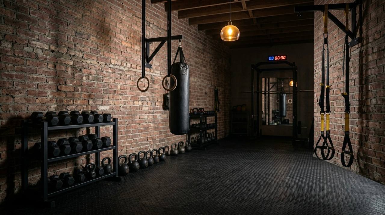 Wide gym shot