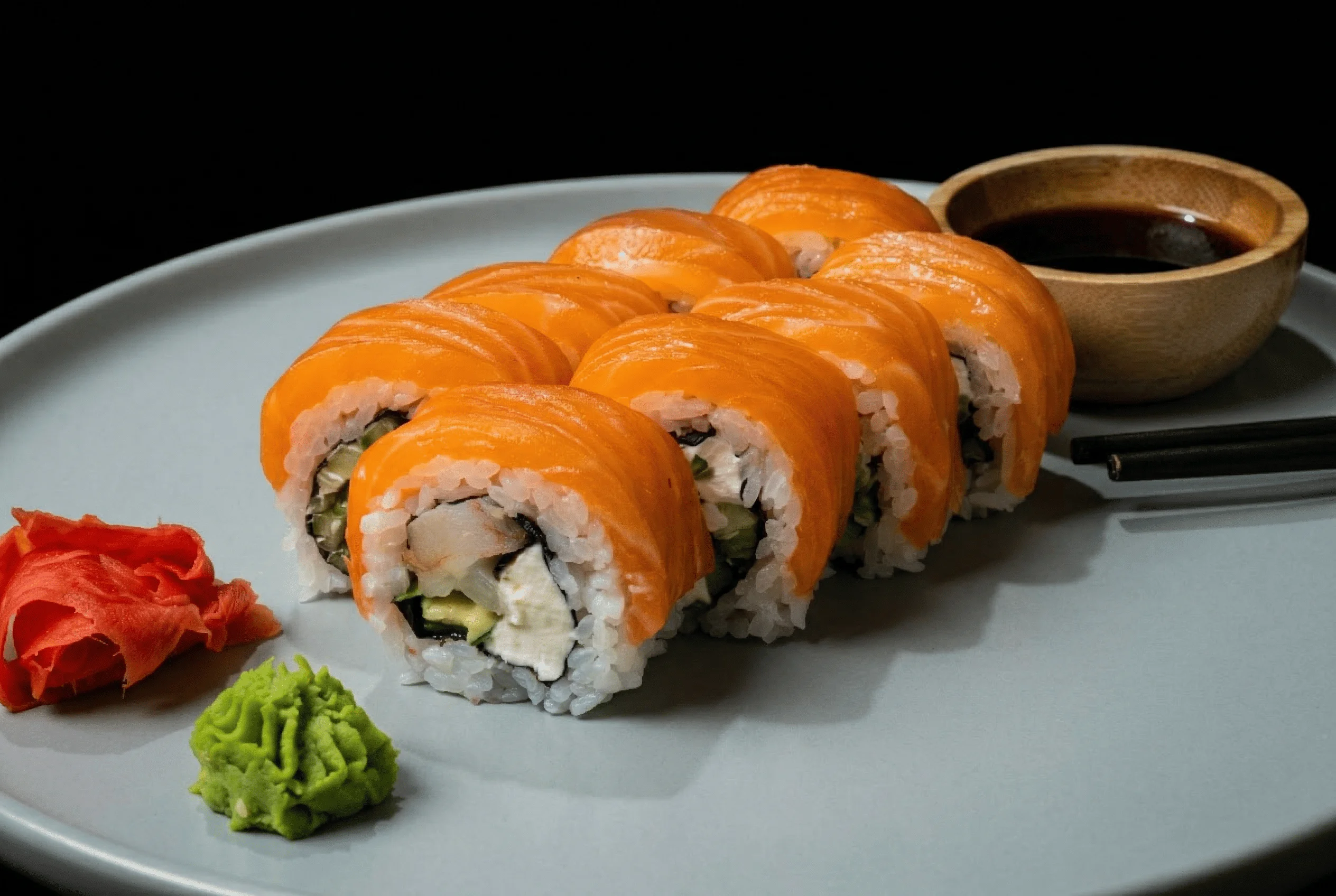 С креветкой