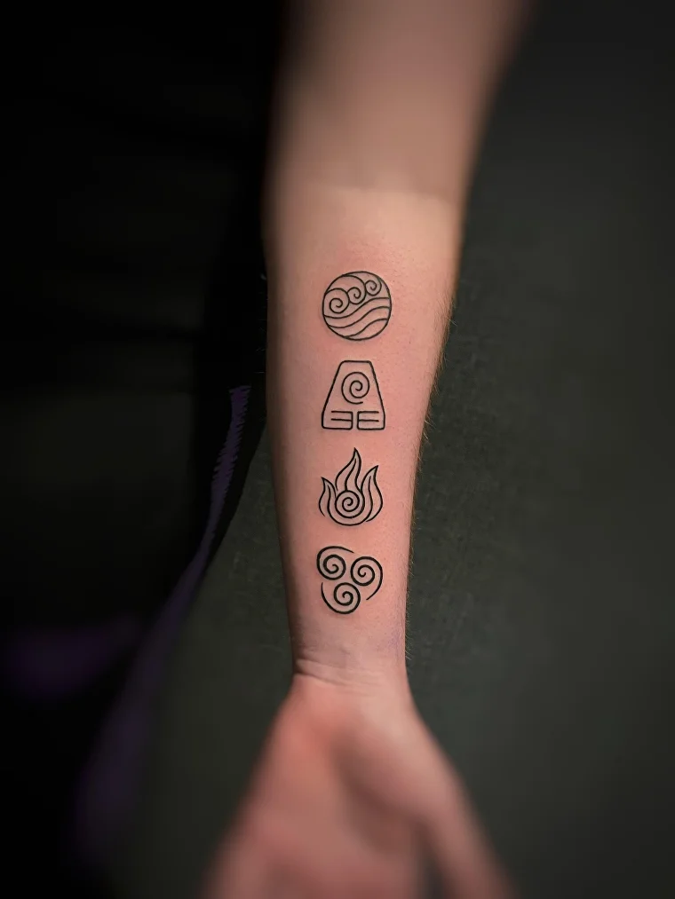 minimalistic tattoo