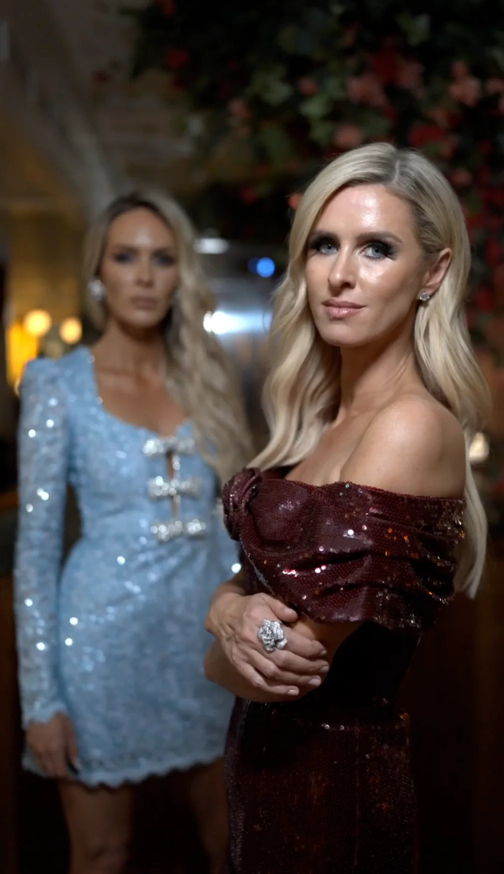 Rebecca Vallance & Nicky Hilton