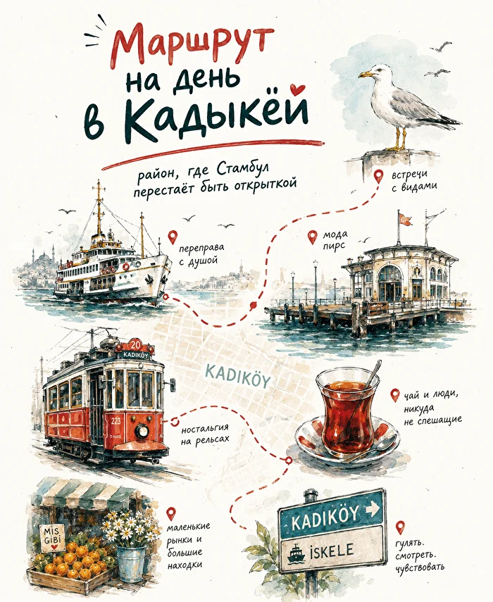 Маршрут на день в Кадыкёй