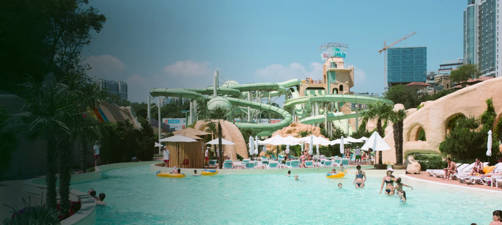 Кращий Аквапарк Одеси - Aquapark Hawaii (Гаваї)