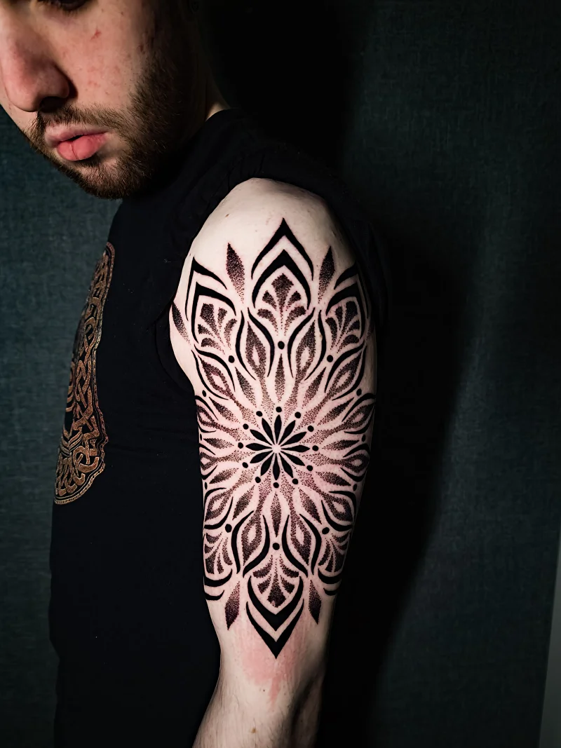 Geometric tattoo