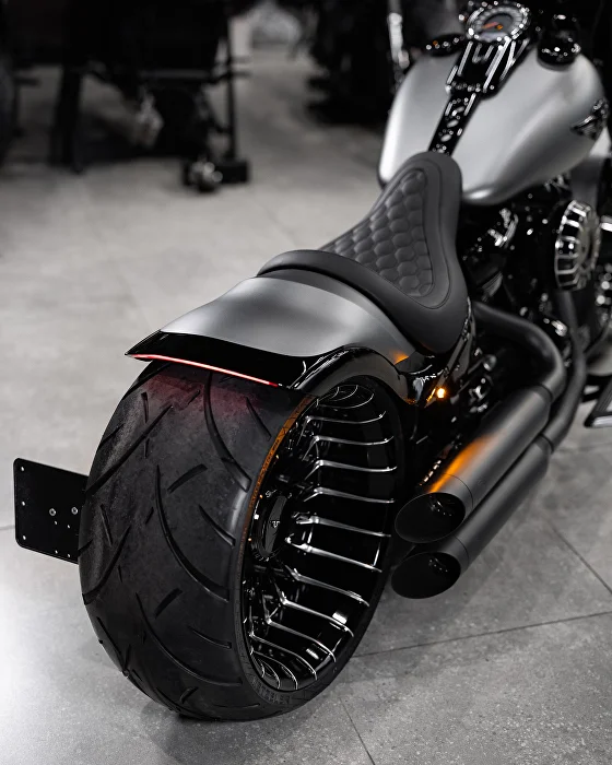 FATBOX by BOX39 — Custom Wide-Tire Motorcycle from Dubai