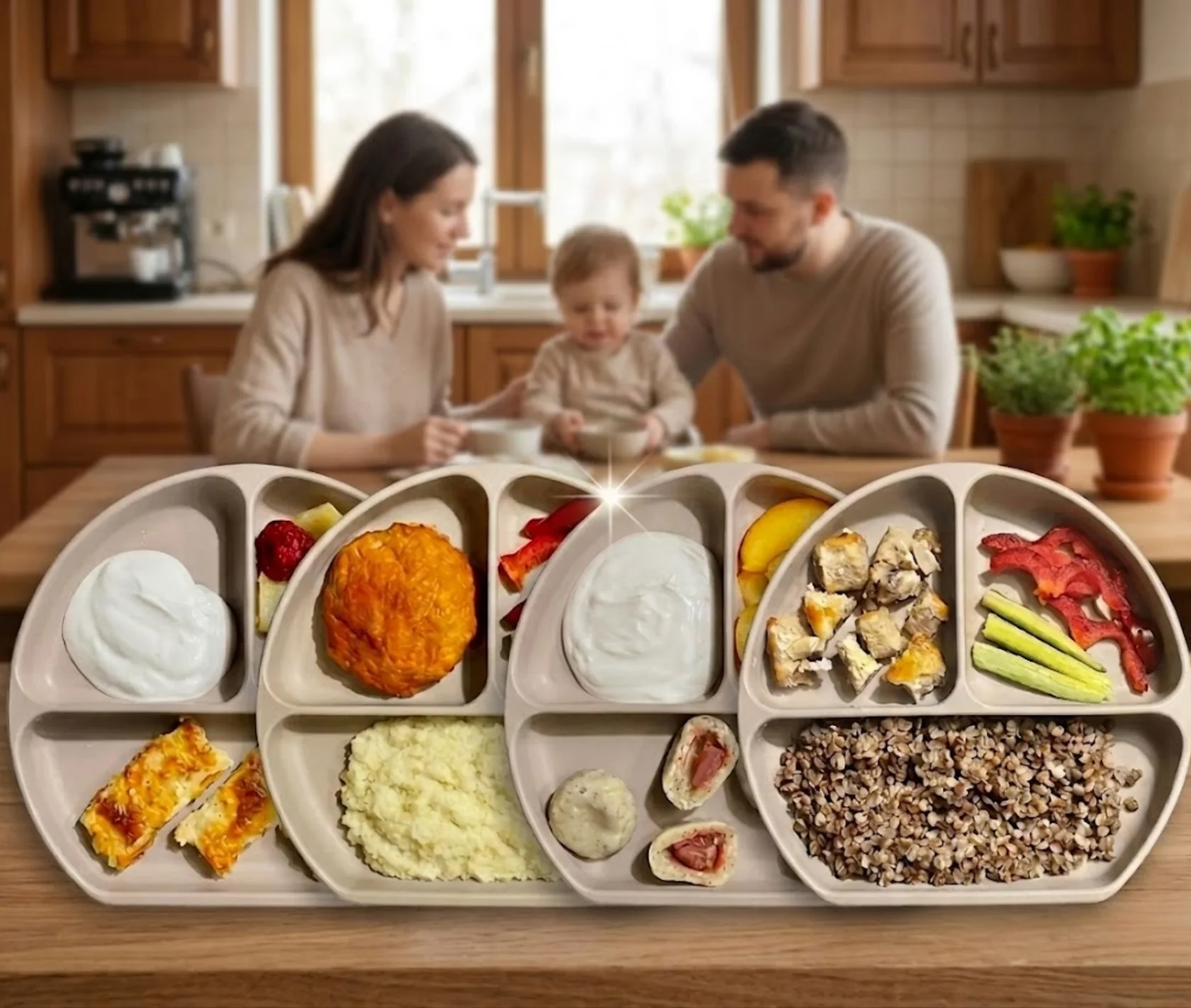 [Зображення збалансованого дитячого харчування]