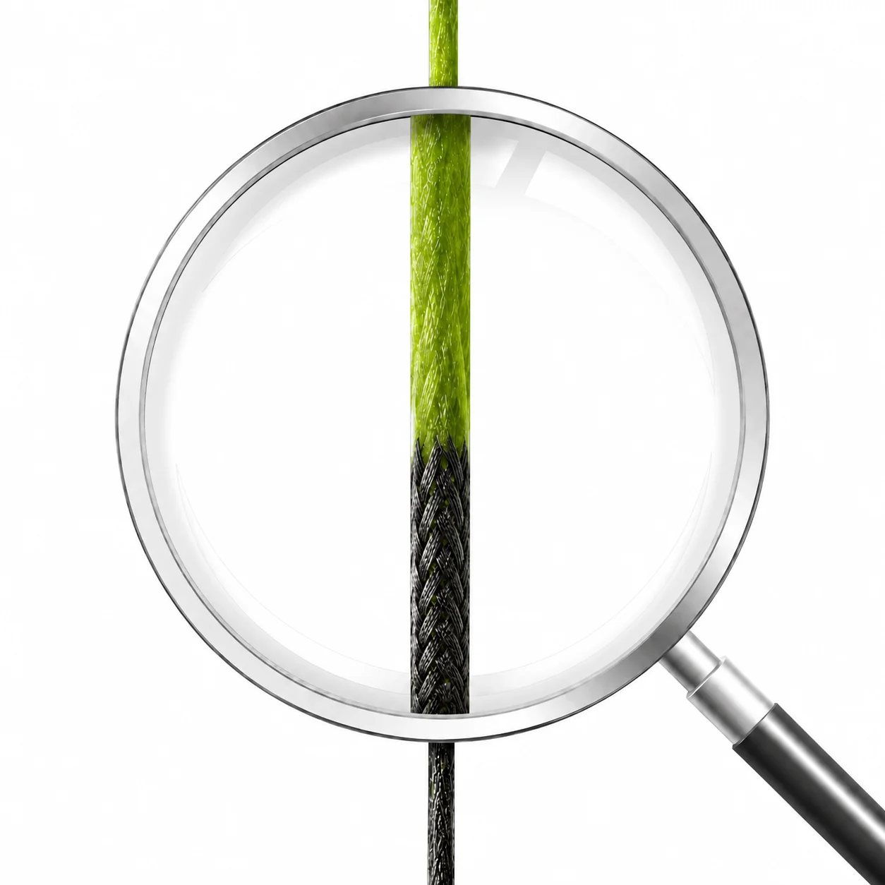 Katran Uncoated hooklinks - Supple braided hooklink