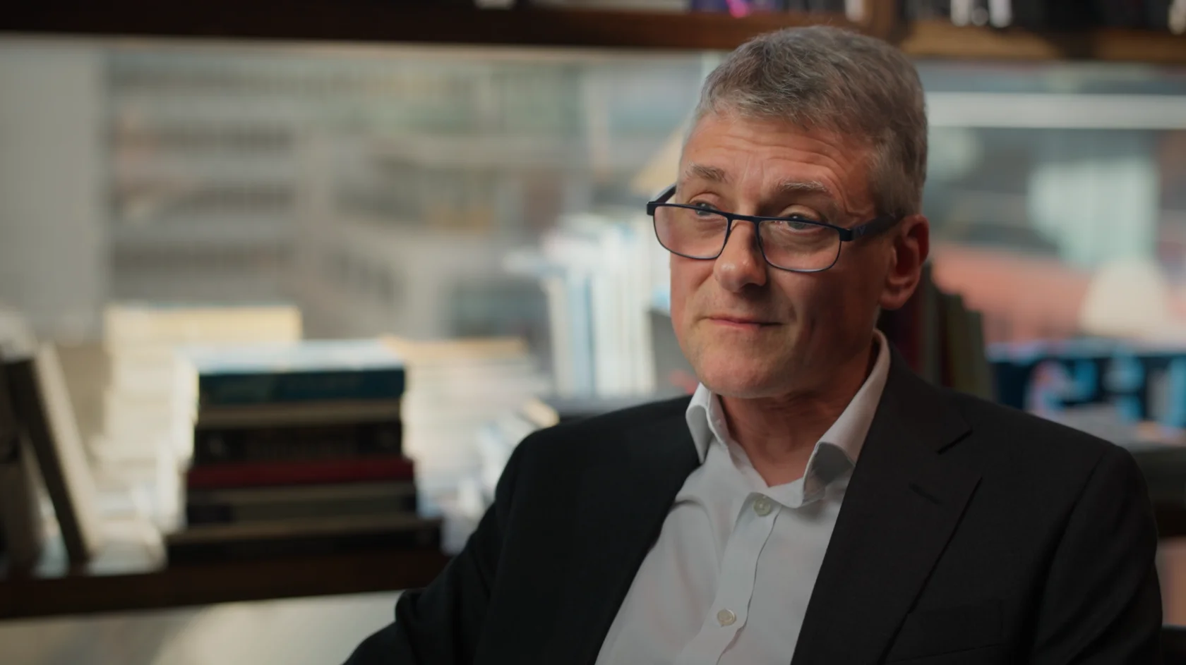Cytec CEO Nick Chinn interviewed for a corporate video series filmed by We Stream