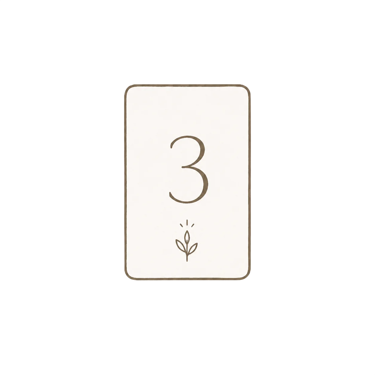 3 cards