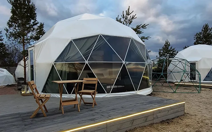 Glamping it is a camping with comfort