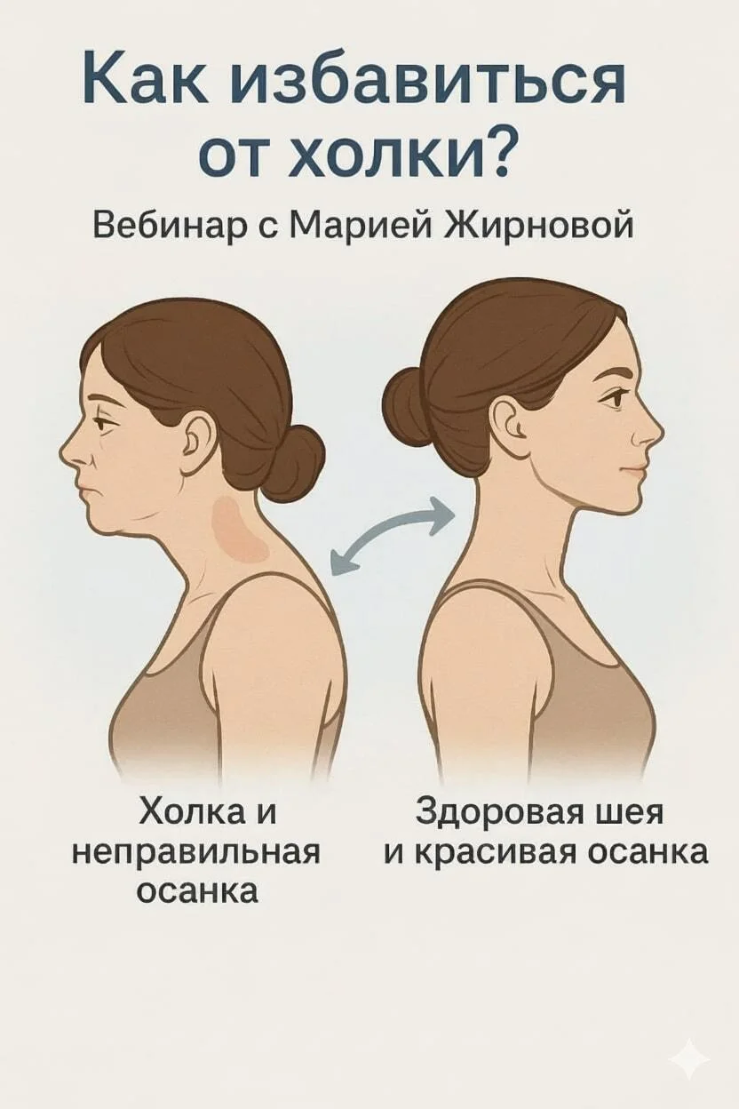 Визуализация холки на шее