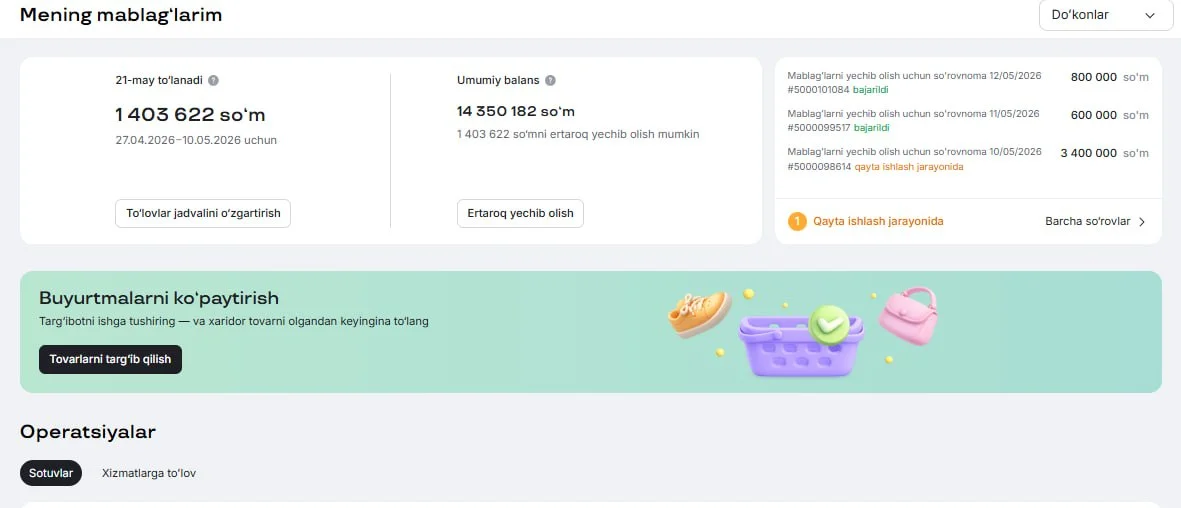 Shaxnoza do'koni statistikasi