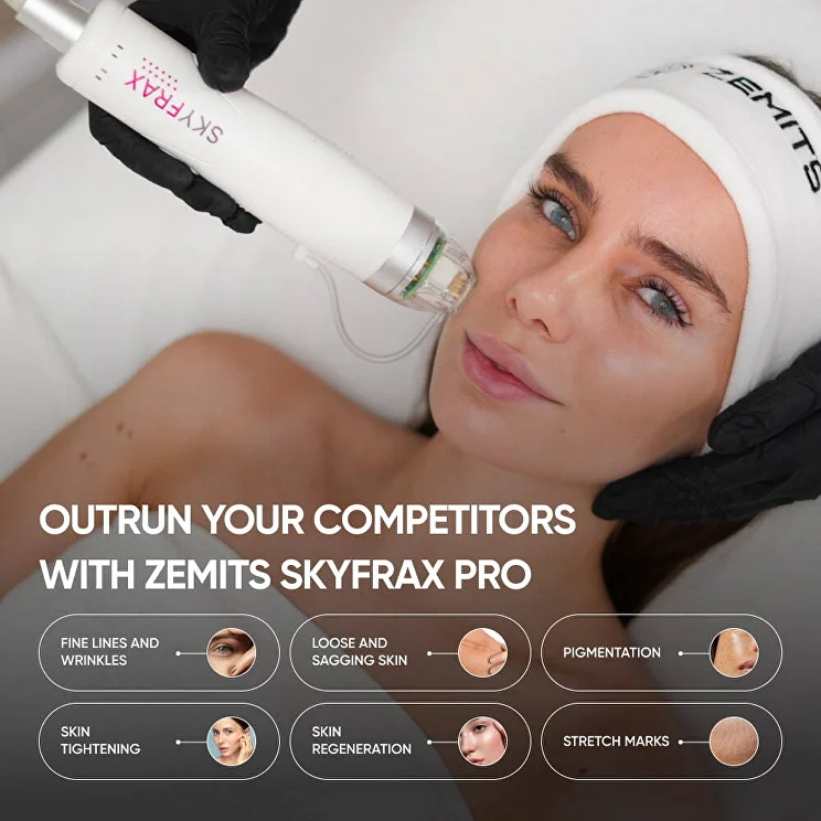 Zemits SkyFrax Pro Fractional Radiofrequency Microneedling for