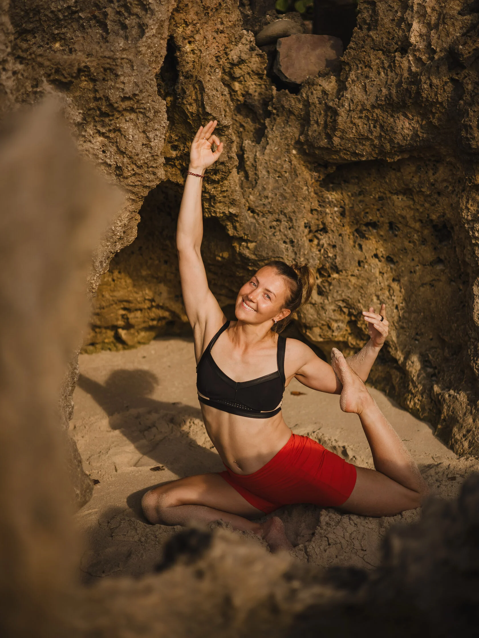 Natalia Polianskaia, yoga teacher and creator of Yogactivelife