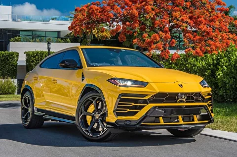 Lamborghini URUS Yellow — фото из каталога MHP Miami