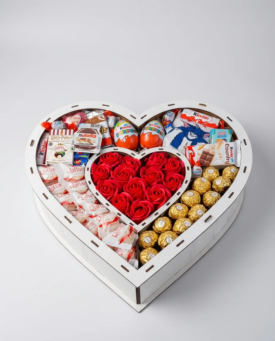 Подарунковий бокс з солодощами