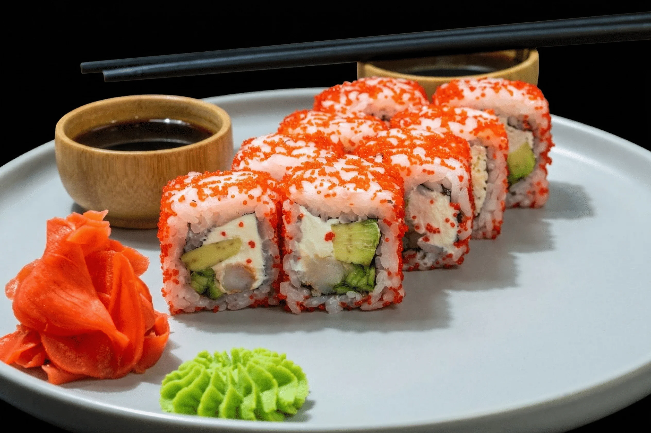 Кани с креветкой