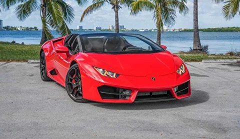 Lamborghini Huracan Spyder Red — фото из каталога MHP Miami